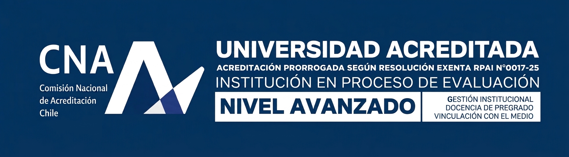 Universidad Acreditada - CNA Chile